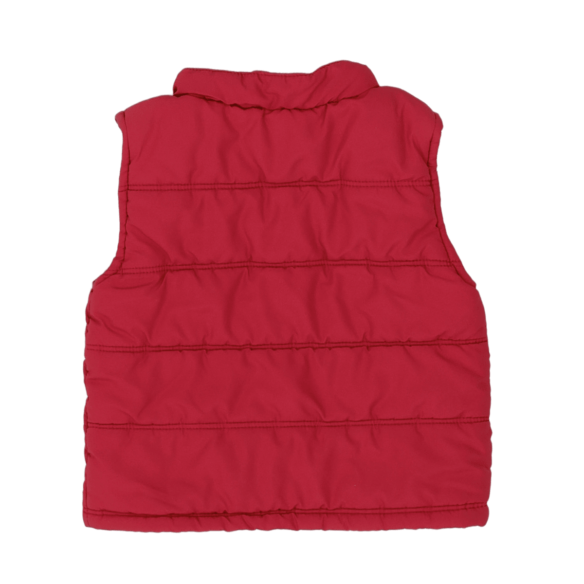 JACADI - BLOUSON SANS MANCHE - ROUGE - 6 MOIS