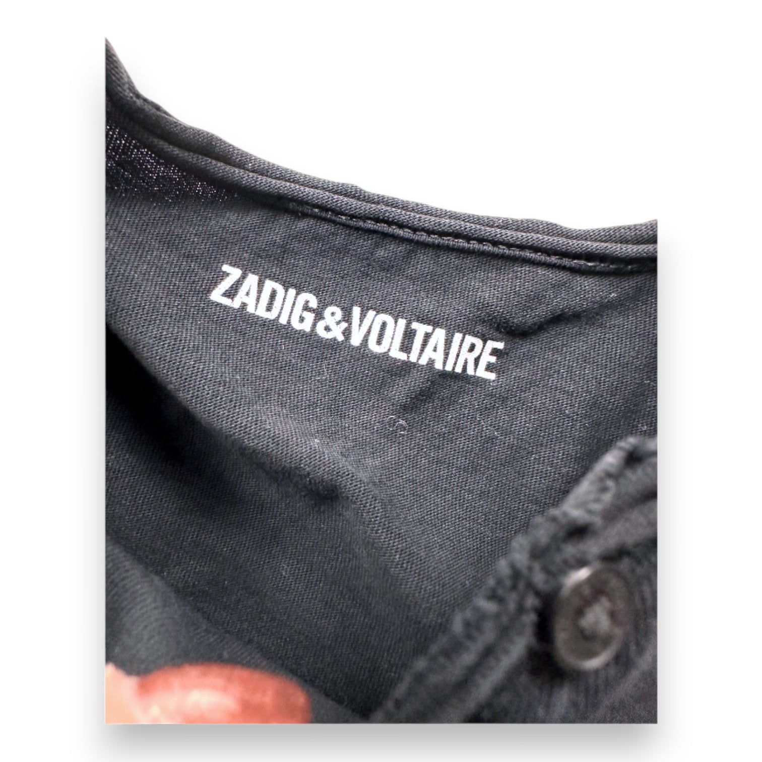 ZADIG & VOLTAIRE - T-SHIRT - NOIR - 5 ANS