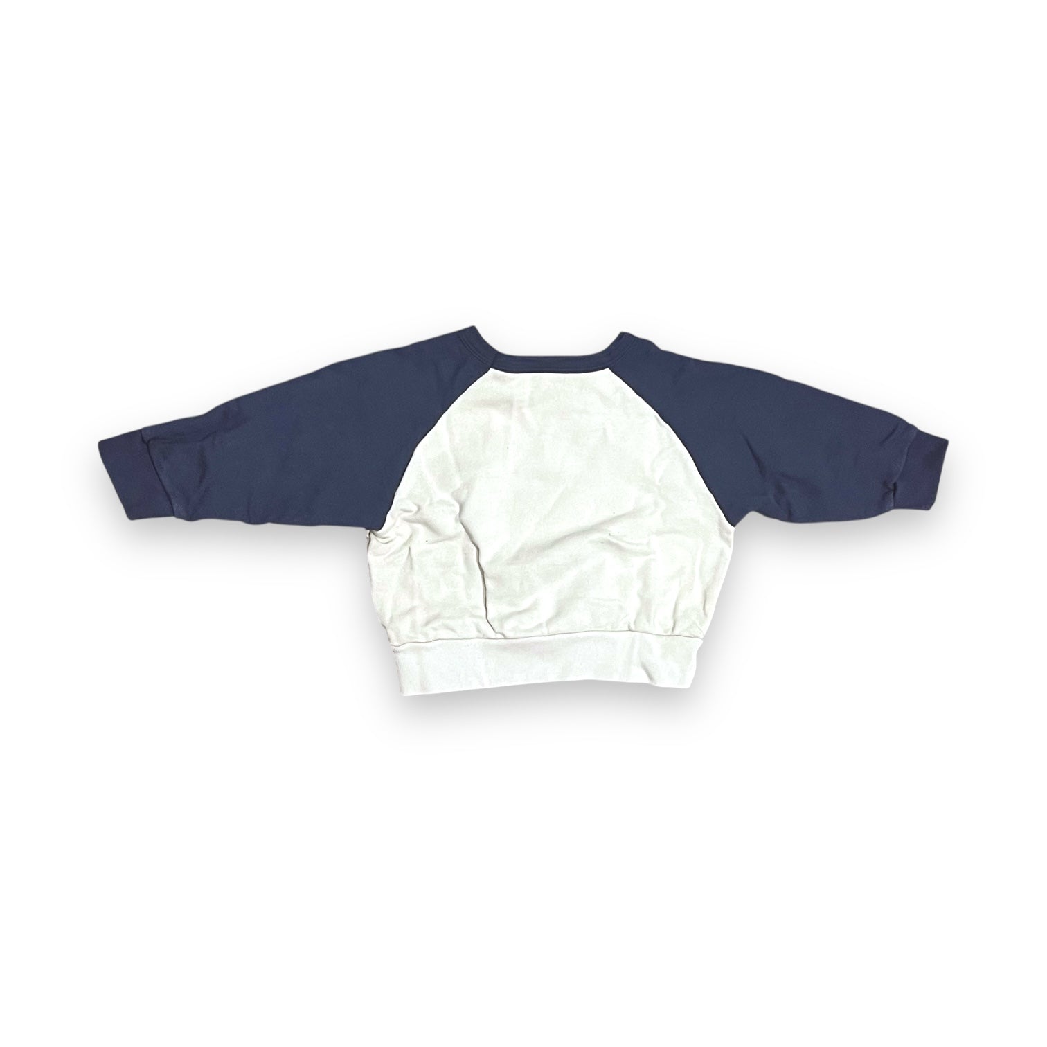 PETIT BATEAU - SWEAT - BLANC, BLEU - 3 ANS