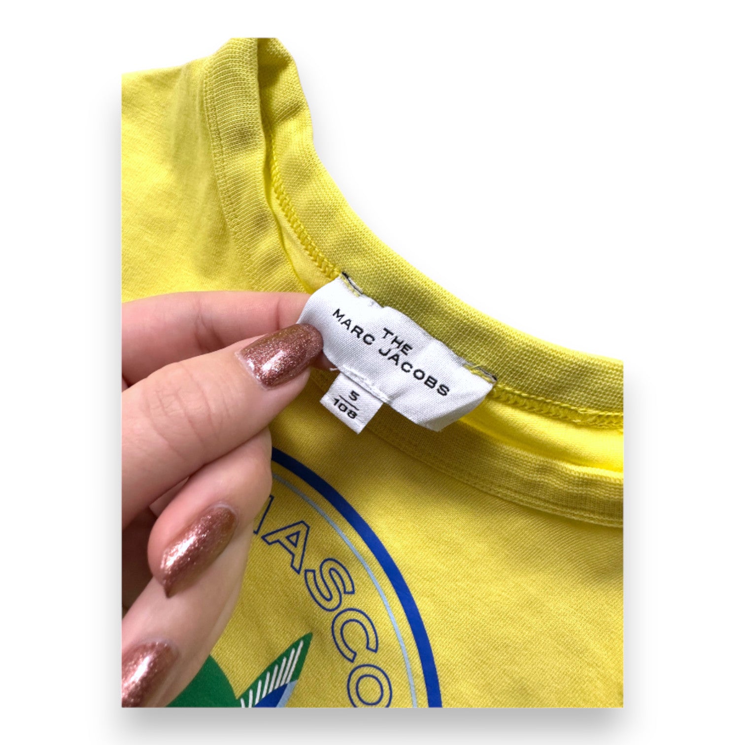 MARC JACOBS - T-SHIRT - JAUNE - 5 ANS