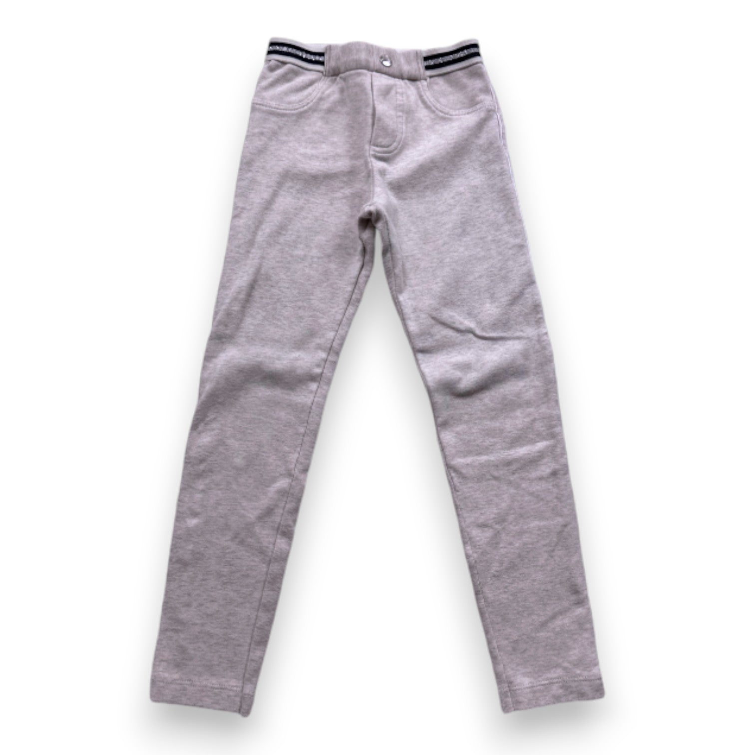 PETIT BATEAU - PANTALON - GRIS - 6 ANS