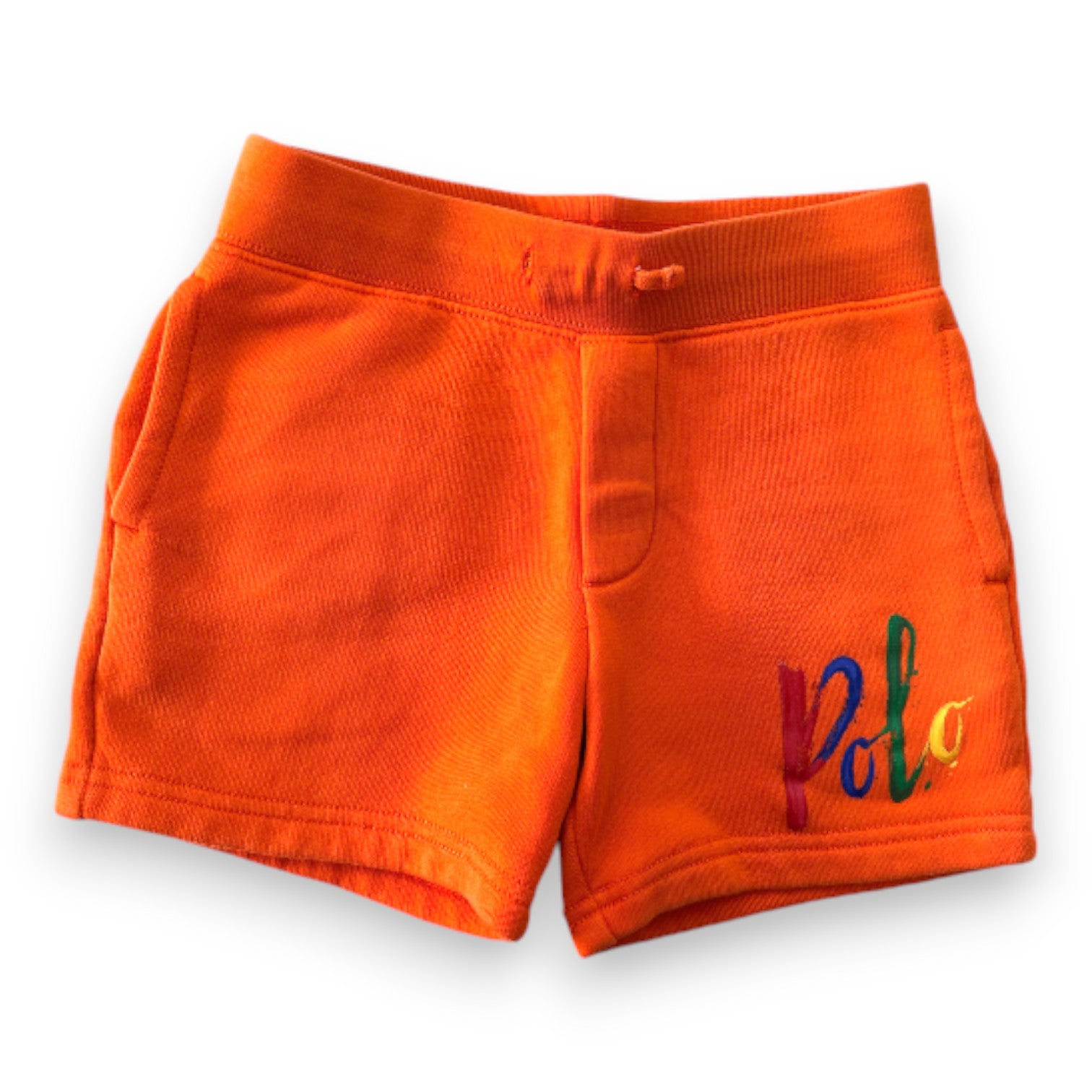 RALPH LAUREN - SHORT - ORANGE - 3 ANS