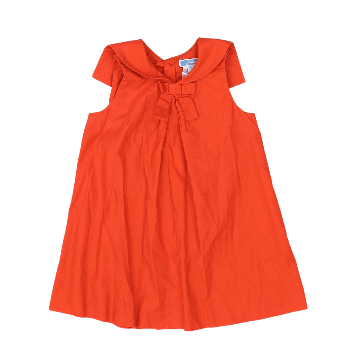 JACADI - ROBE - ORANGE - 24 MOIS