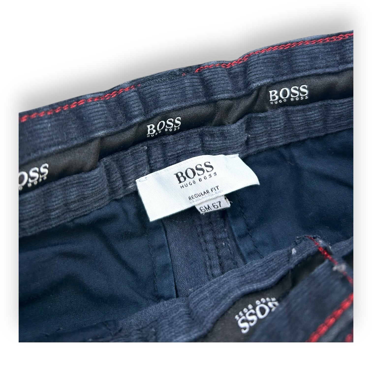 HUGO BOSS - PANTALON - BLEU - 6 MOIS