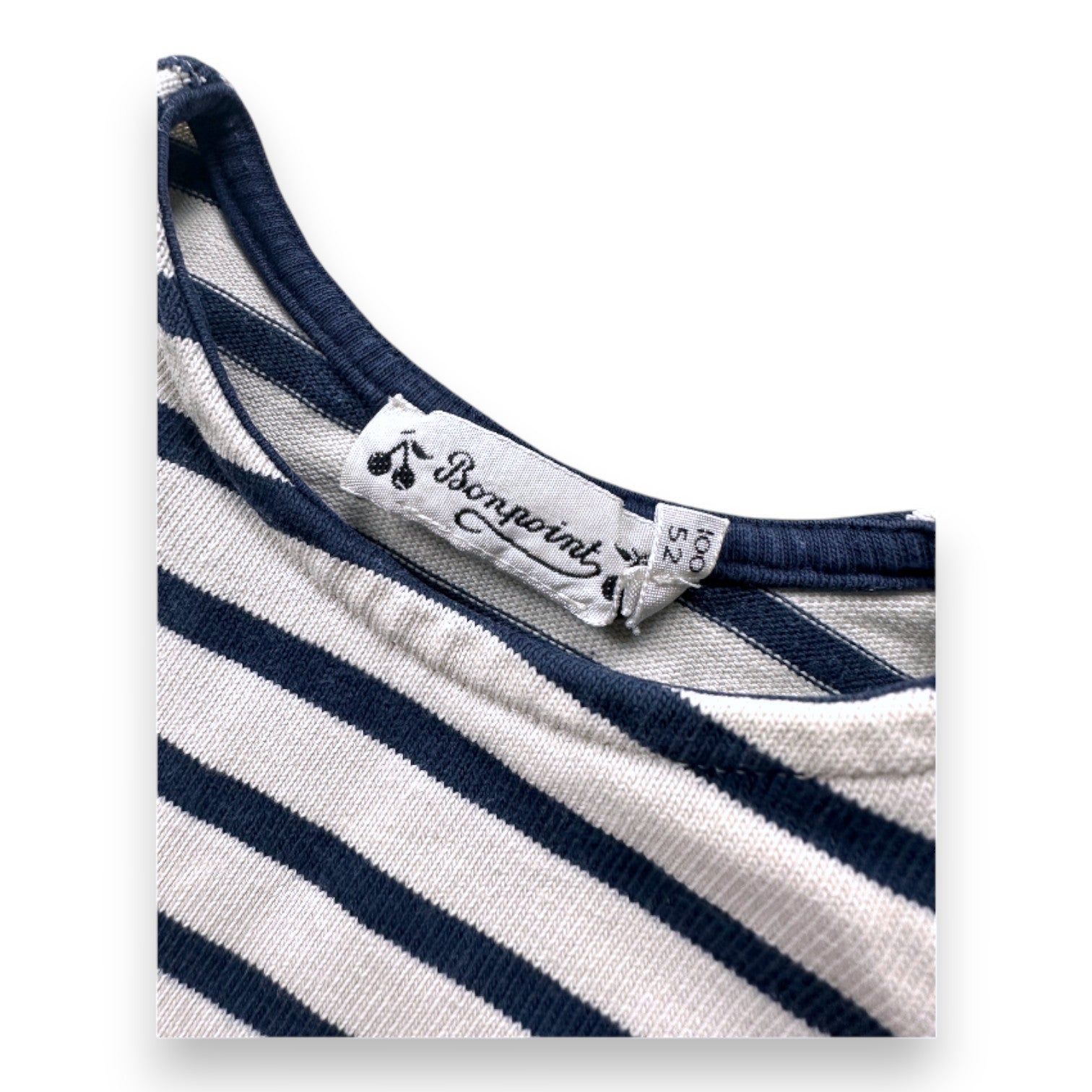 BONPOINT - PULL - BLANC, BLEU - 3 ANS