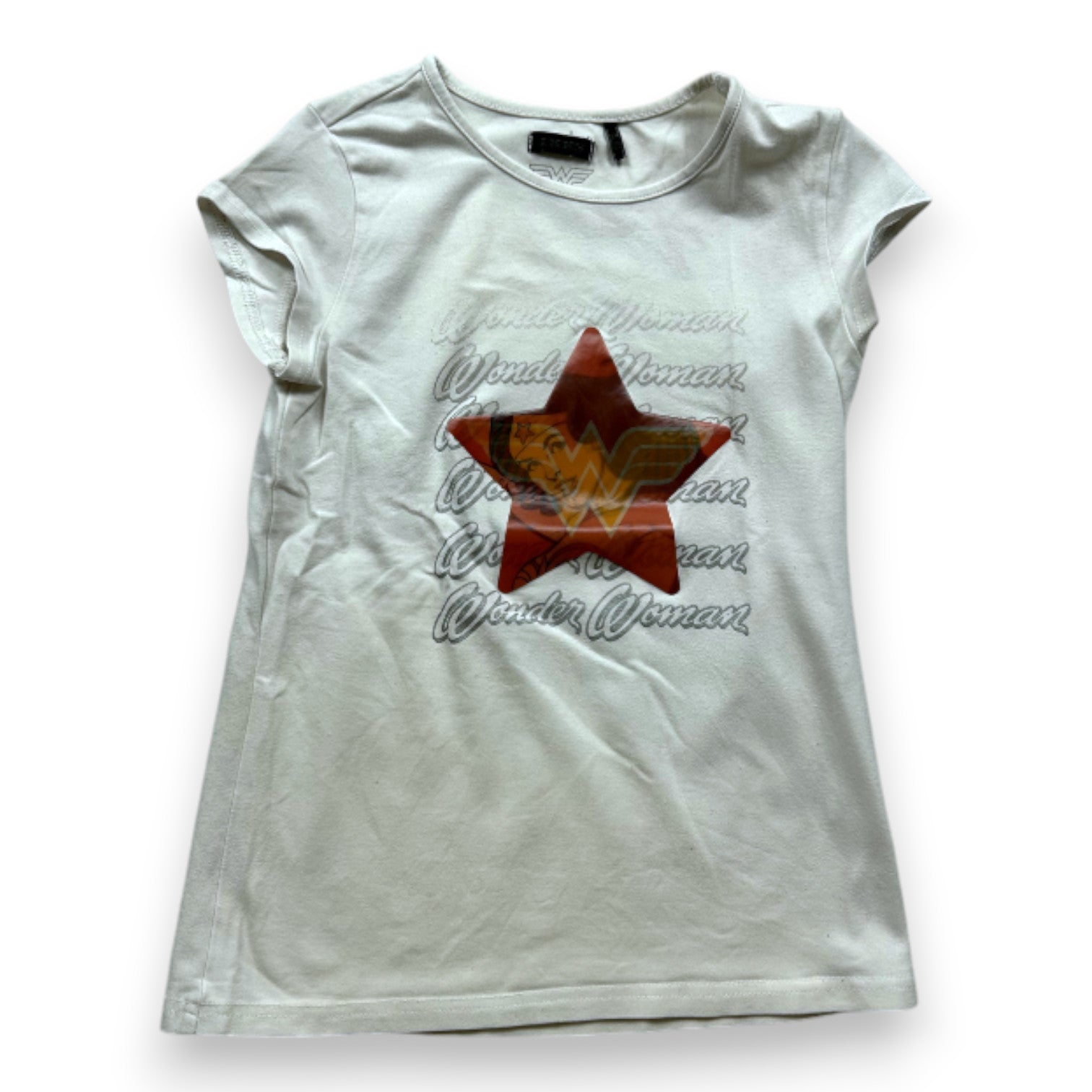 IKKS - T-SHIRT - BLANC - 8 ANS