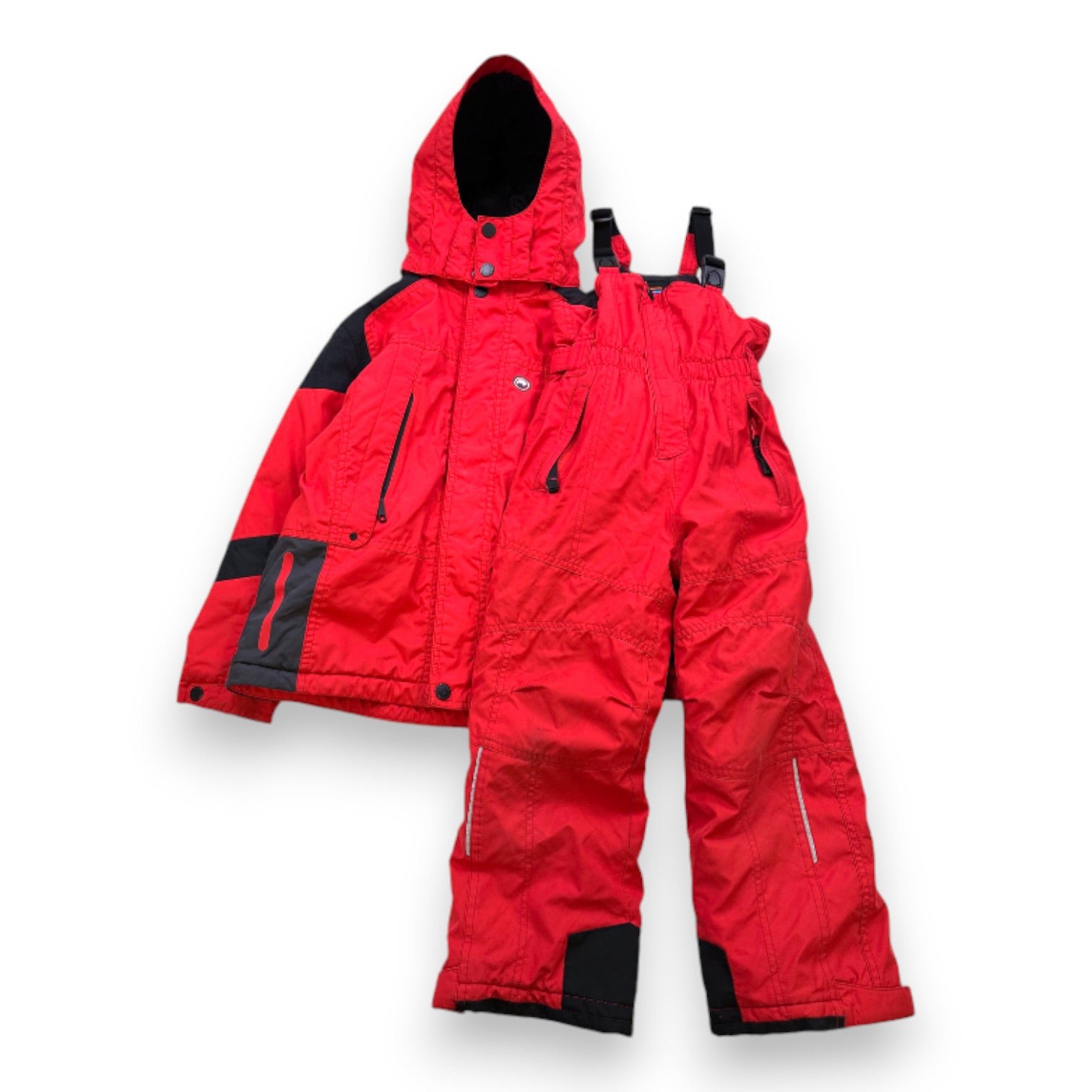 POIVRE BLANC - ENSEMBLE DE SKI ROUGE - 8 ANS