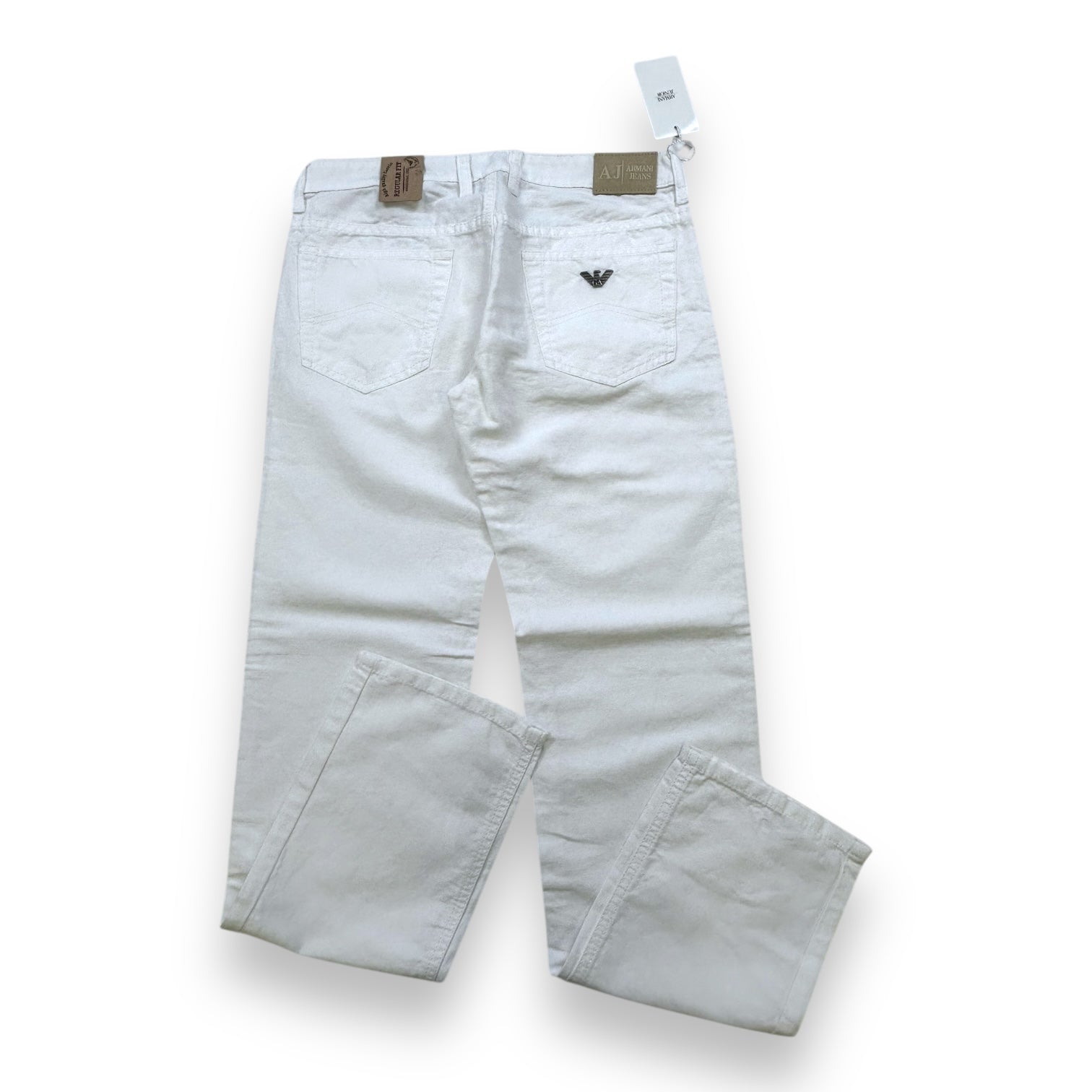 ARMANI JUNIOR - PANTALON - BLANC - 12 ANS