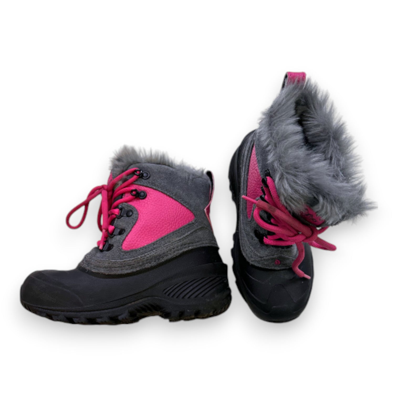 THE NORTH FACE - BOTTES NOIR, ROSE - 32