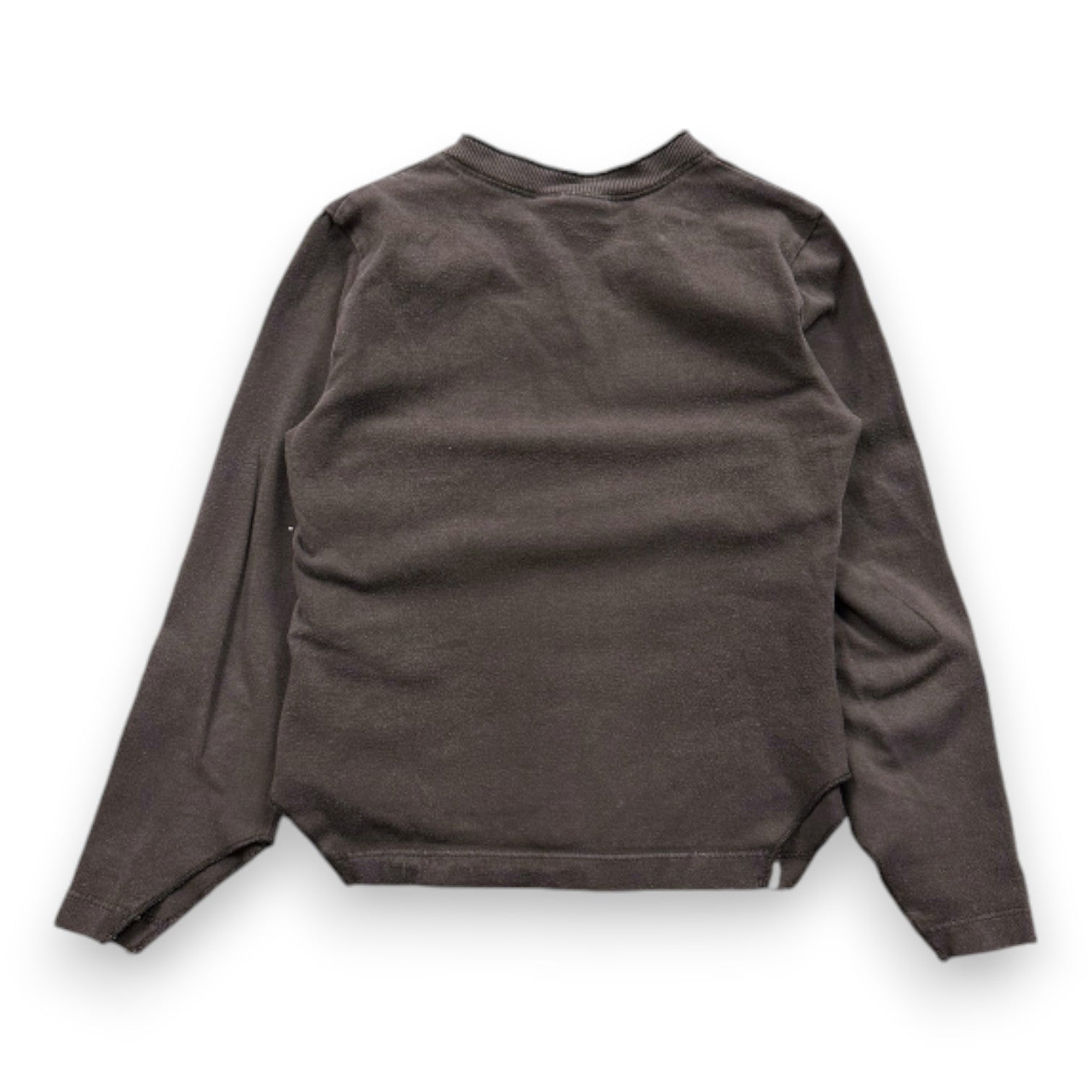 IKKS - T-shirt gris à manches longues avec imprimé - 3 ans