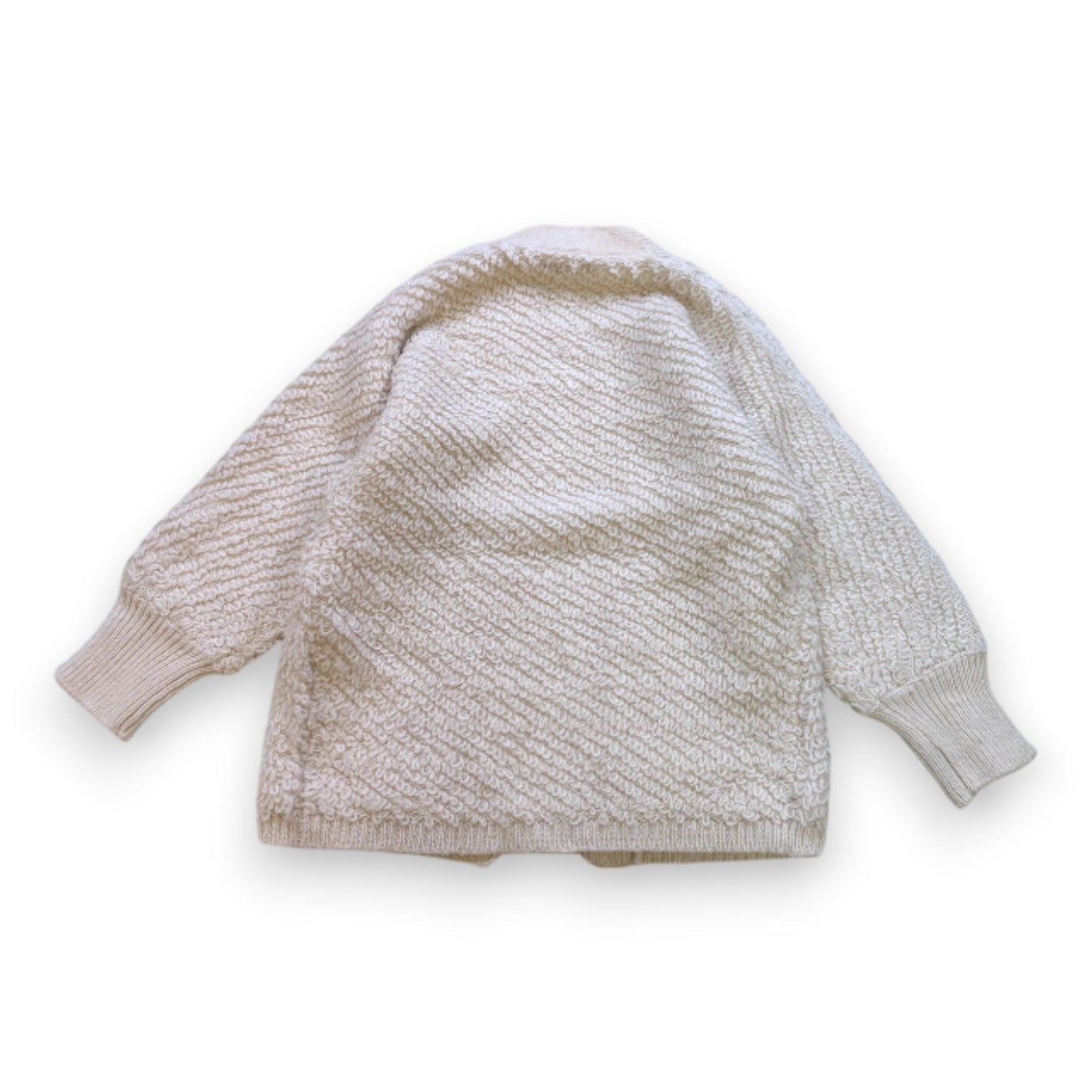 IKKS - GILET BEIGE - 6 ANS