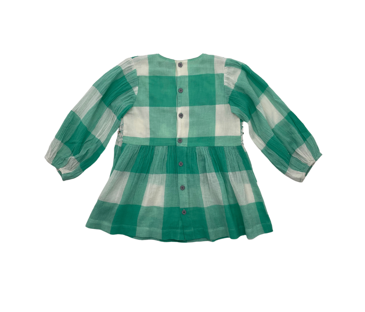 BONJOUR - Blouse verte - 8 ans