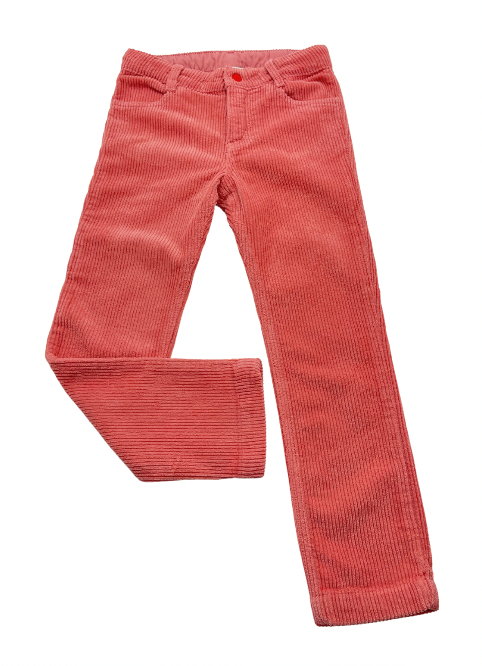 BALZAC - Pantalon velours rose - 7/8 ans