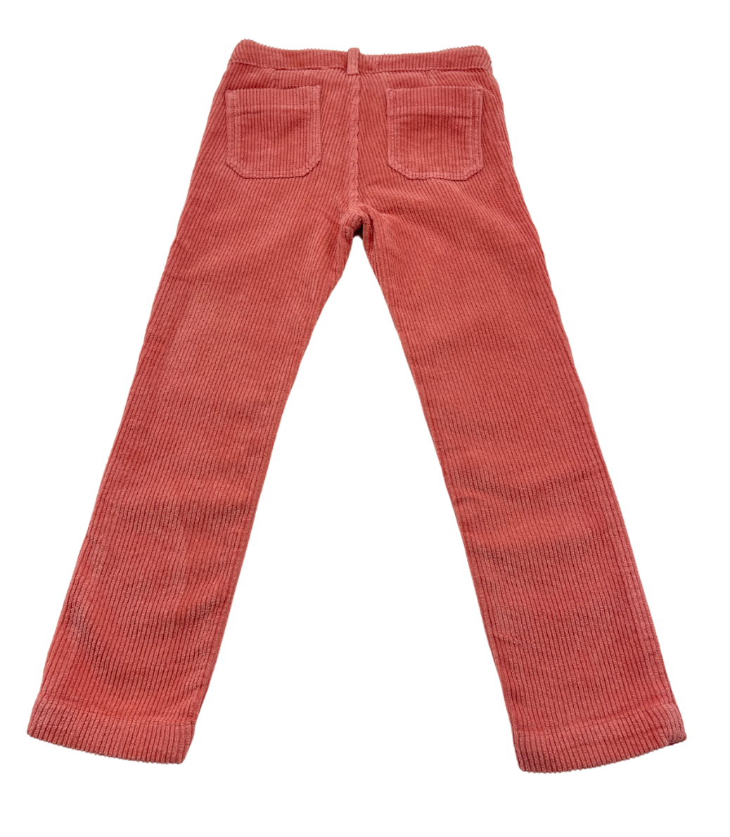 BALZAC - Pantalon velours rose - 7/8 ans