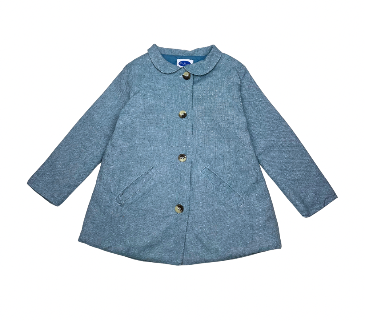 PATRICIA MENDILUCE - Manteau bleu - 6 ans