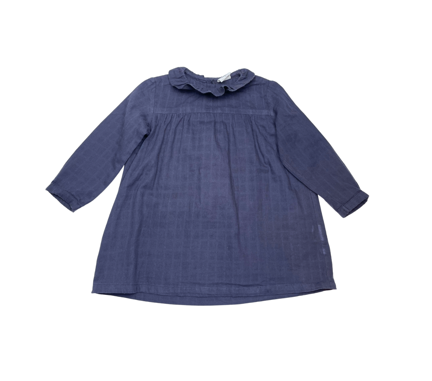 LILI LOTTE - Robe bleue marine - 4 ans