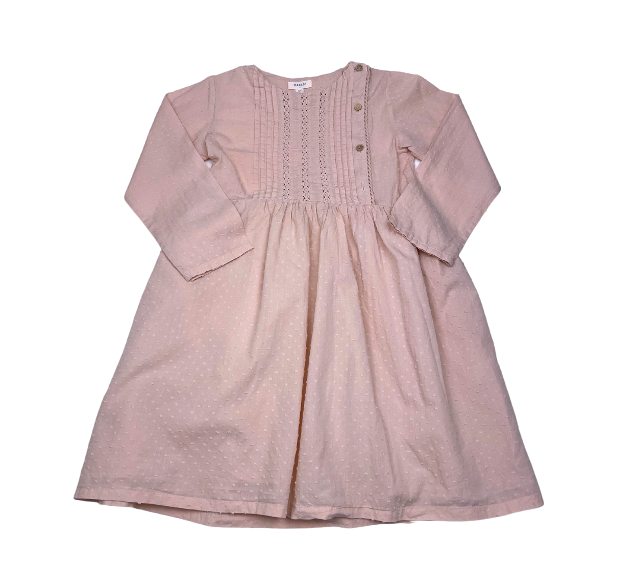 MARLOT PARIS - Robe rose - 4 ans