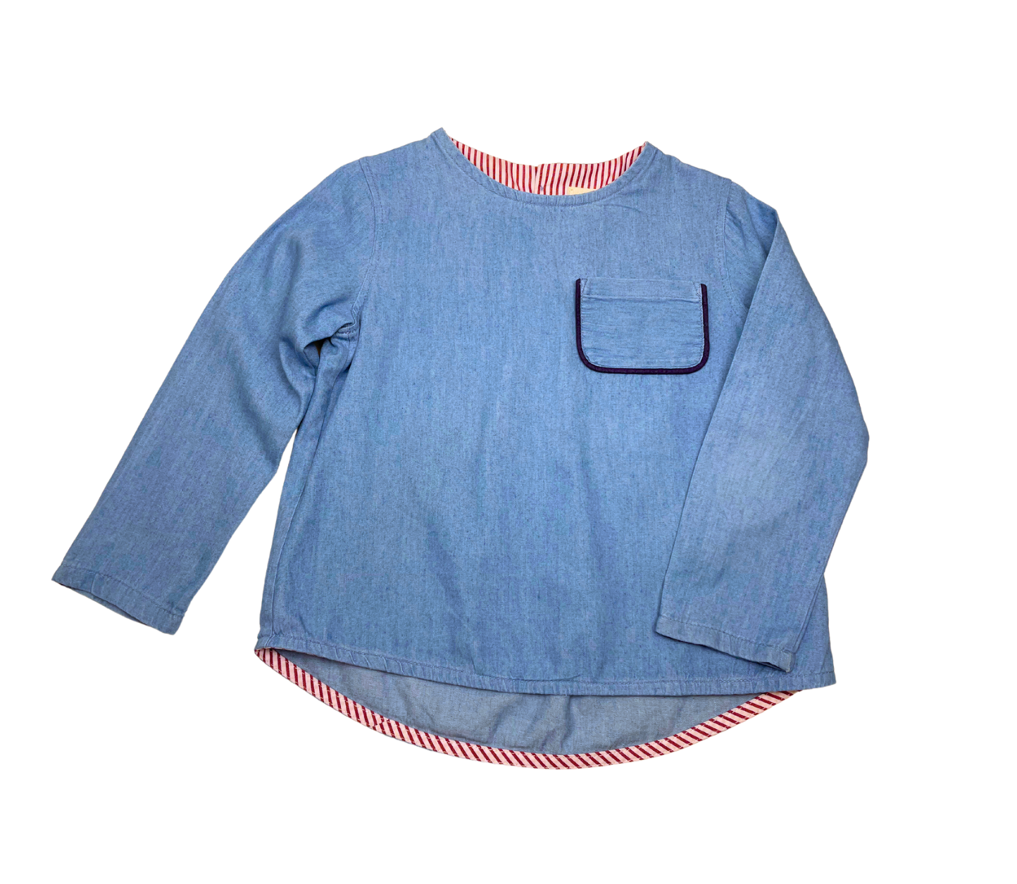 LOIR - Blouse bleue - 6 ans