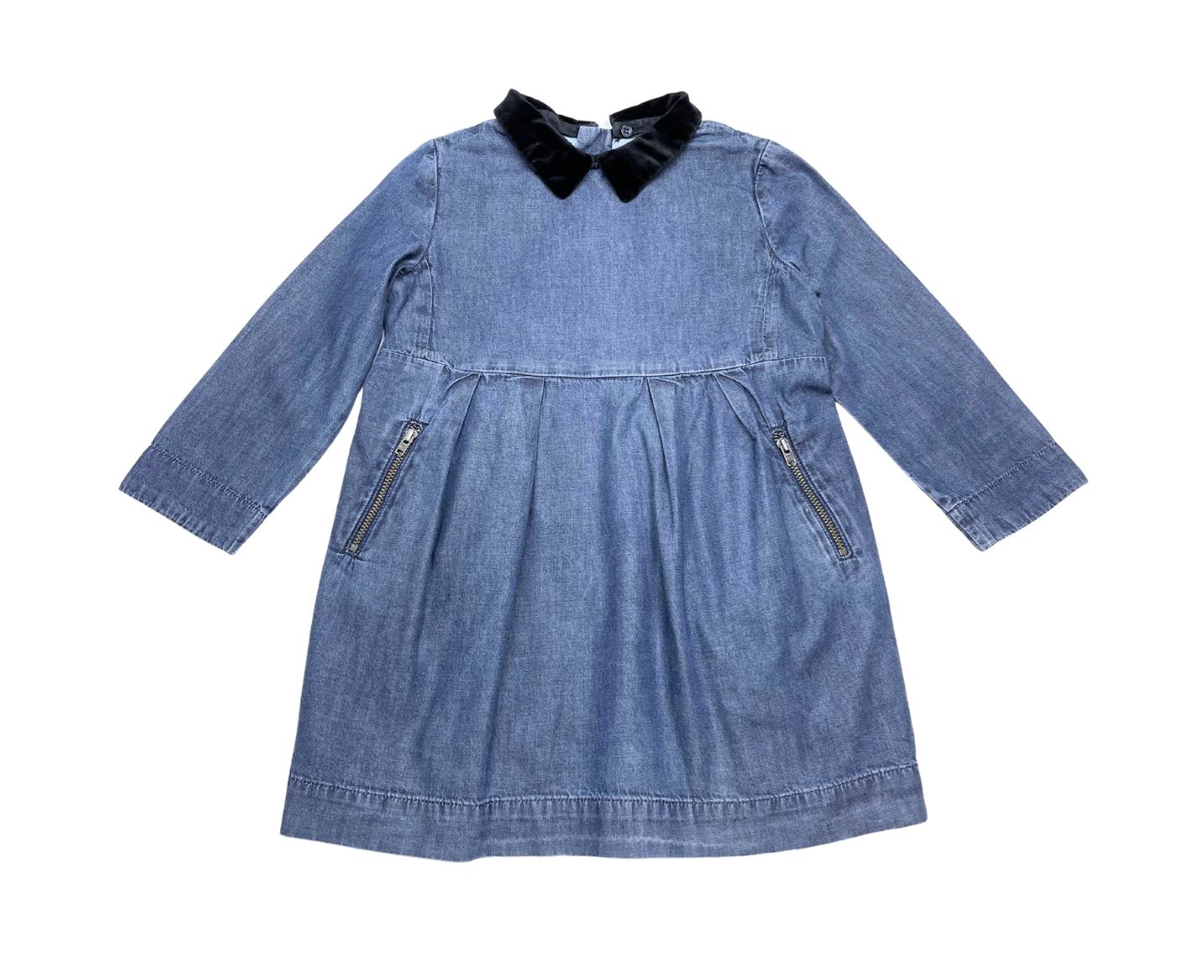 BONPOINT - Robe effet jean - 4 ans