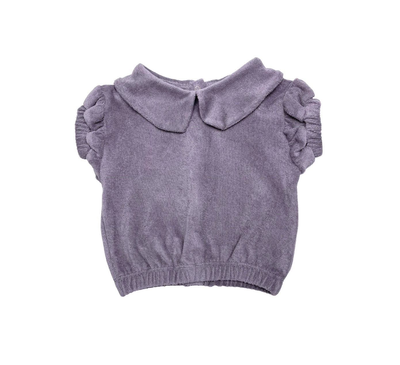 WE ARE KIDS - T-shirt violet effet éponge - 6/12 mois