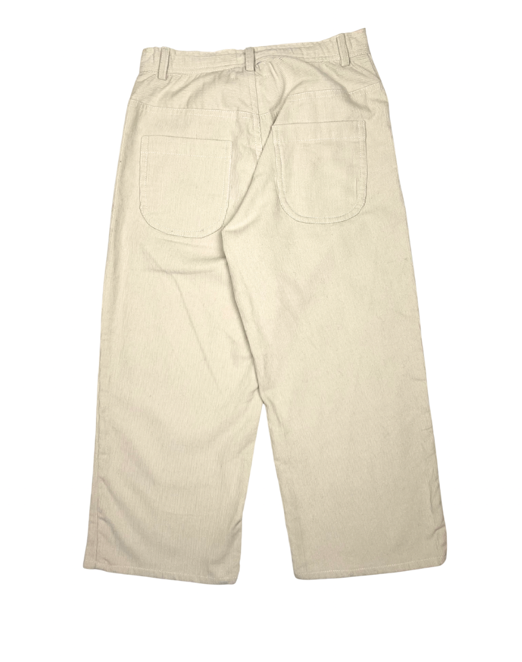 POLDER - Pantalon en velour écru - 8 ans