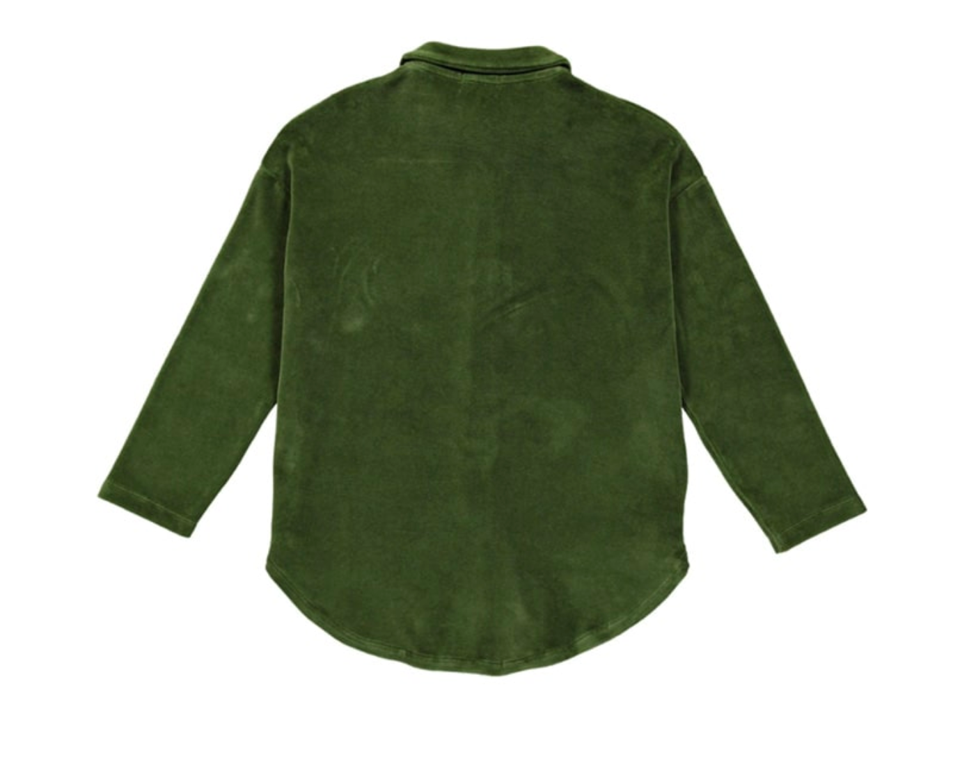 WE ARE KIDS - Chemise en velours vert bouteille - 10/11 ans