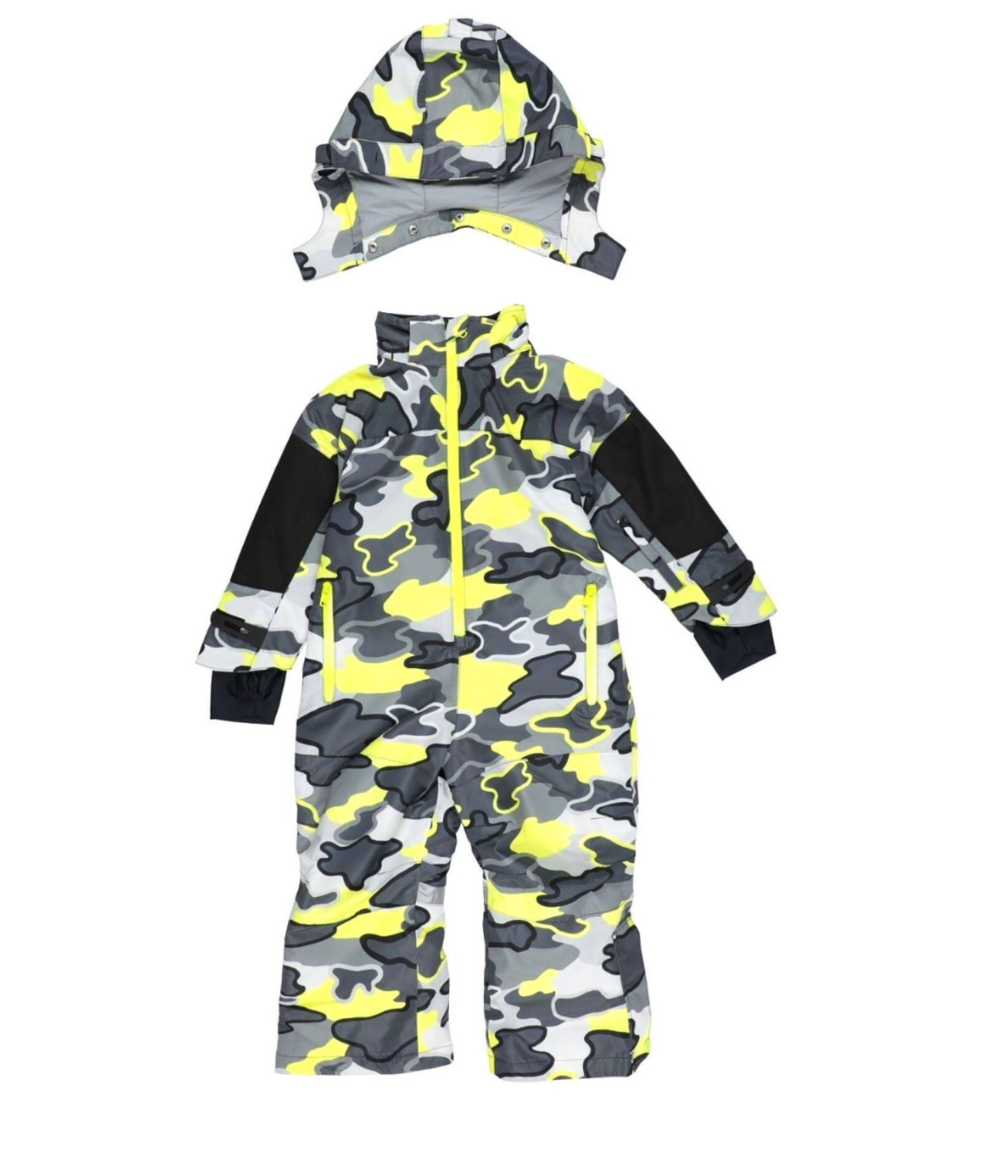 STELLA MCCARTNEY - Combinaison de ski camouflage grise - 8 ans