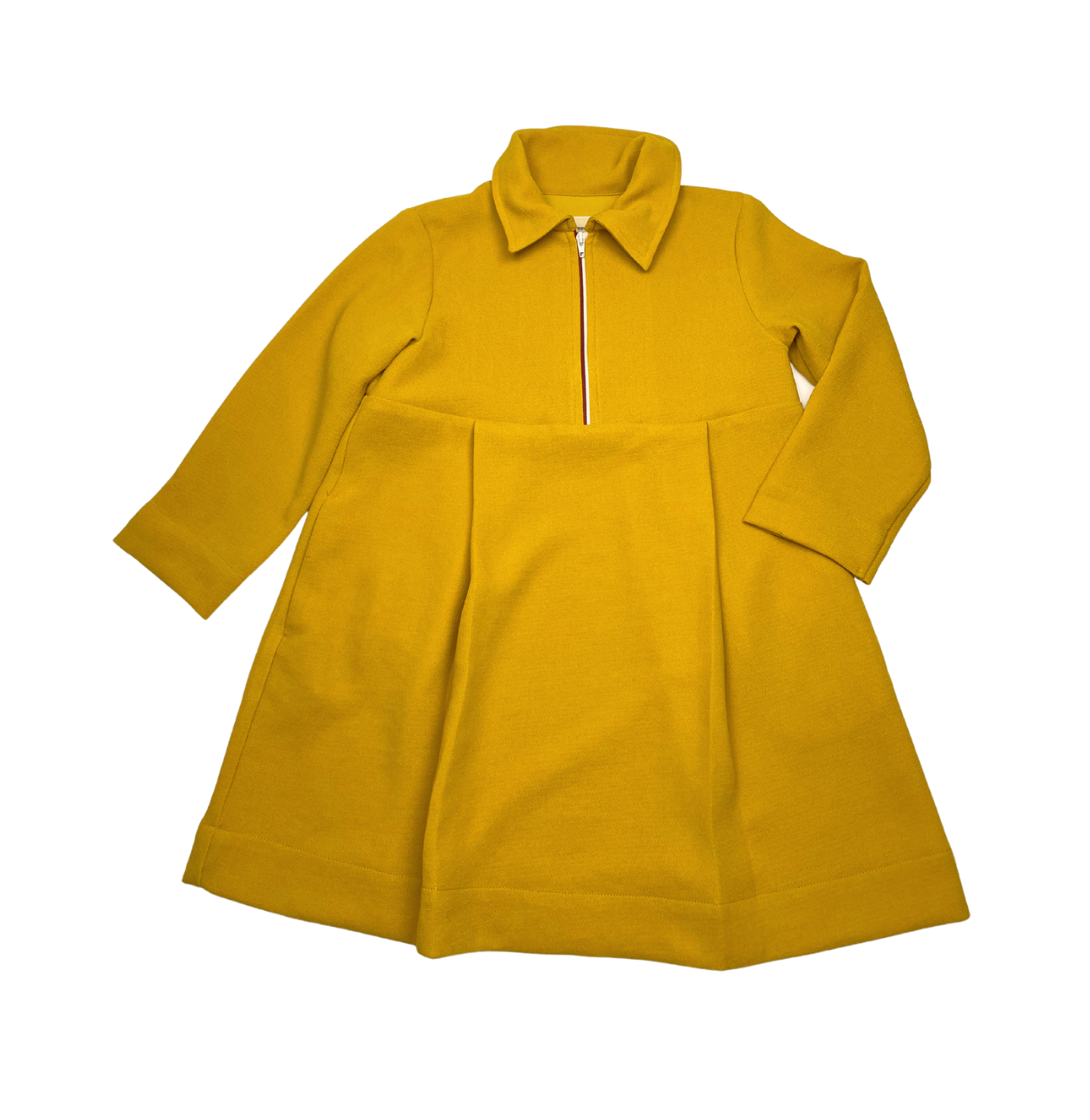 BELLEROSE - Robe jaune à poches - 6 ans