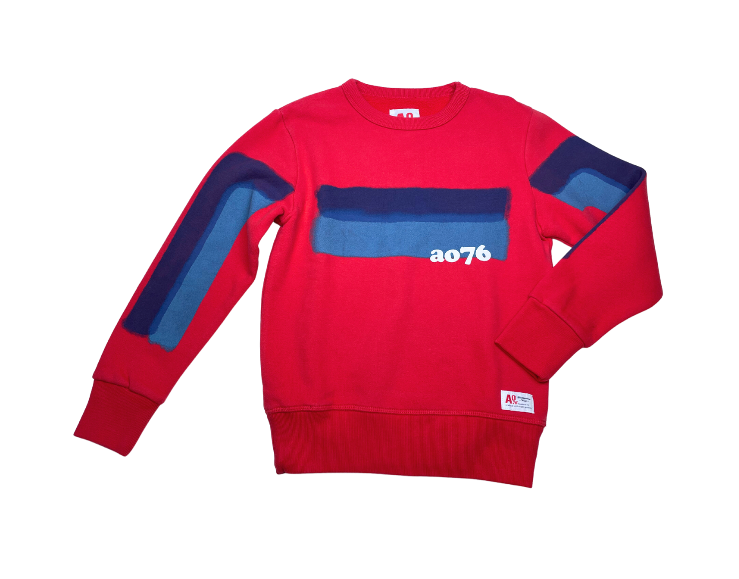 AO76 - Sweat rouge - 8 ans