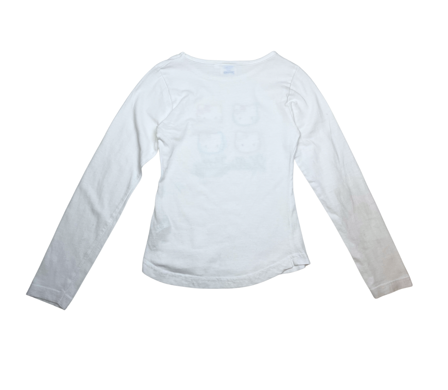 VINTAGE - T-shirt blanc Hello Kitty - 10 ans