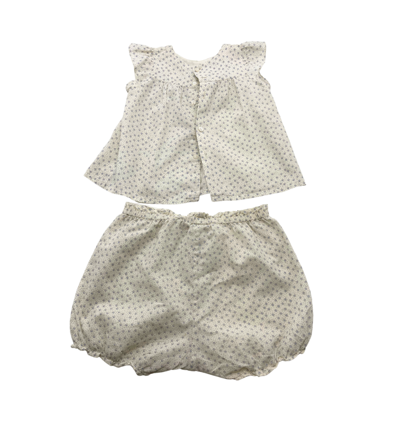 BONPOINT - Ensemble blouse bloomer - 18 mois