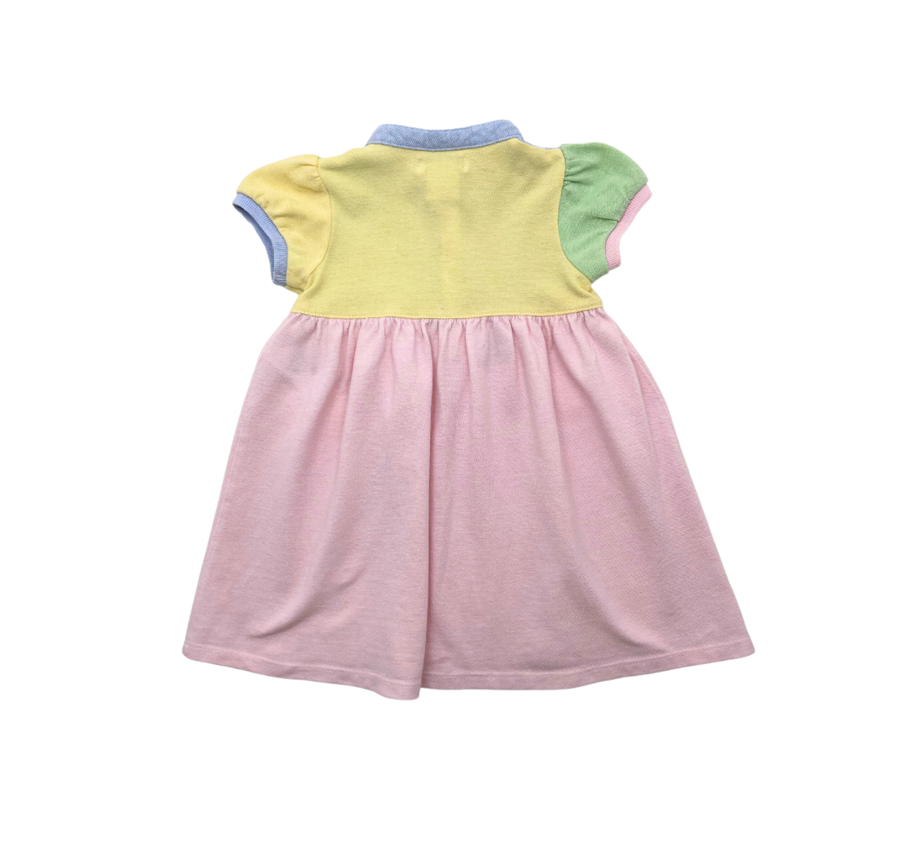 RALPH LAUREN - Robe couleurs pastels - 9 mois