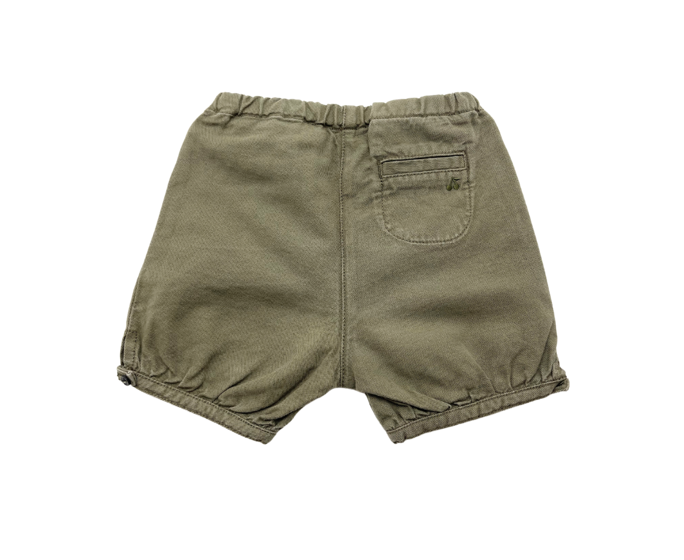 BONPOINT - Short kaki en lin - 18 mois