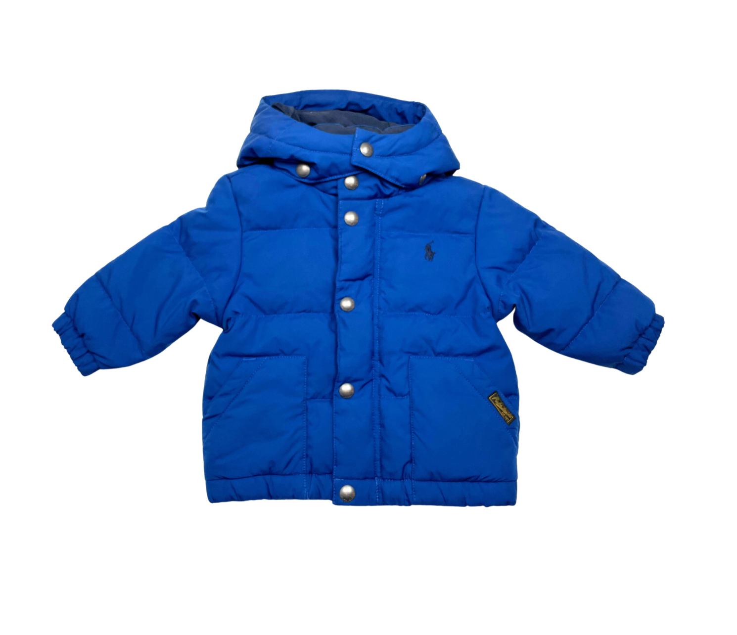 RALPH LAUREN - Doudoune bleue - 12 mois