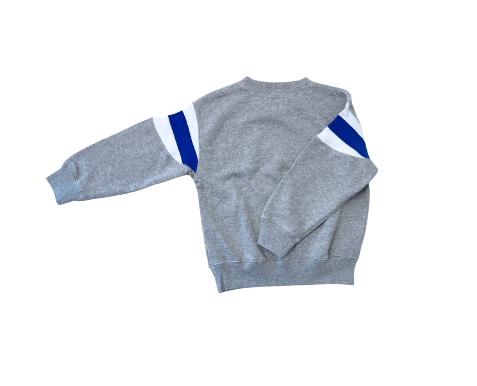 BELLEROSE - Sweat gris "Good Pal" détails manches - 6 ans