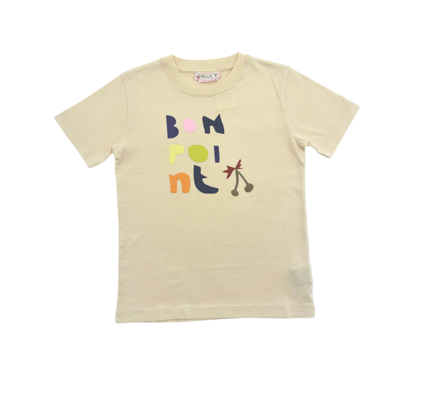 BONPOINT - T-shirt beige "Bonpoint" - 6 ans