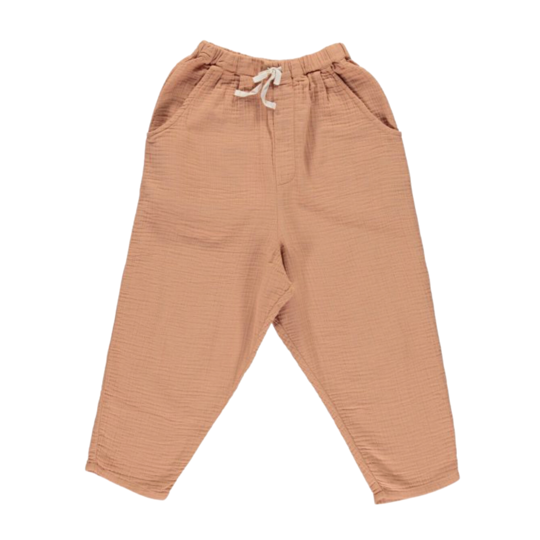 LIILU - Pantalon terracotta- 4 ans