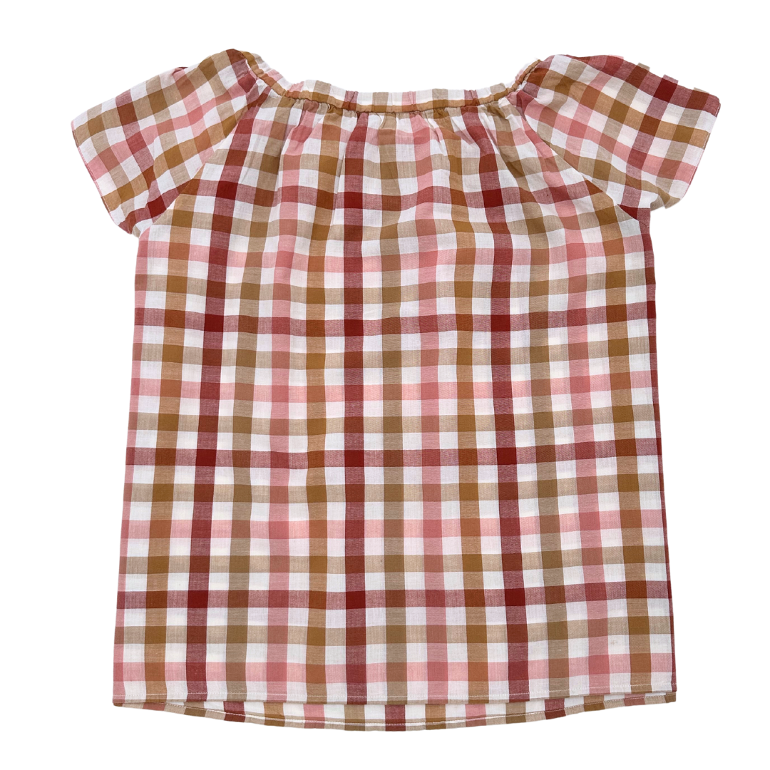 BONPOINT - Blouse vichy - 12 ans