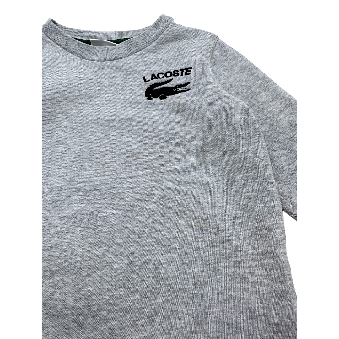 LACOSTE - Sweat gris - 3 ans