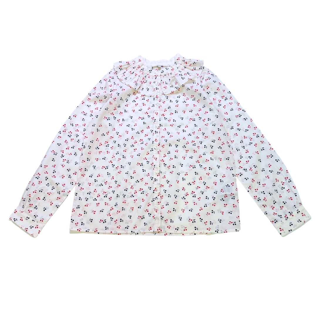 BONPOINT - Blouse motif cerises - 12 ans