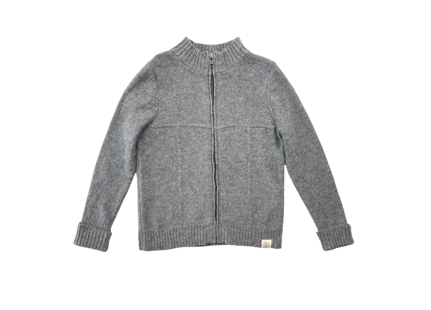 BONPOINT - Gilet gris en laine - 6 ans