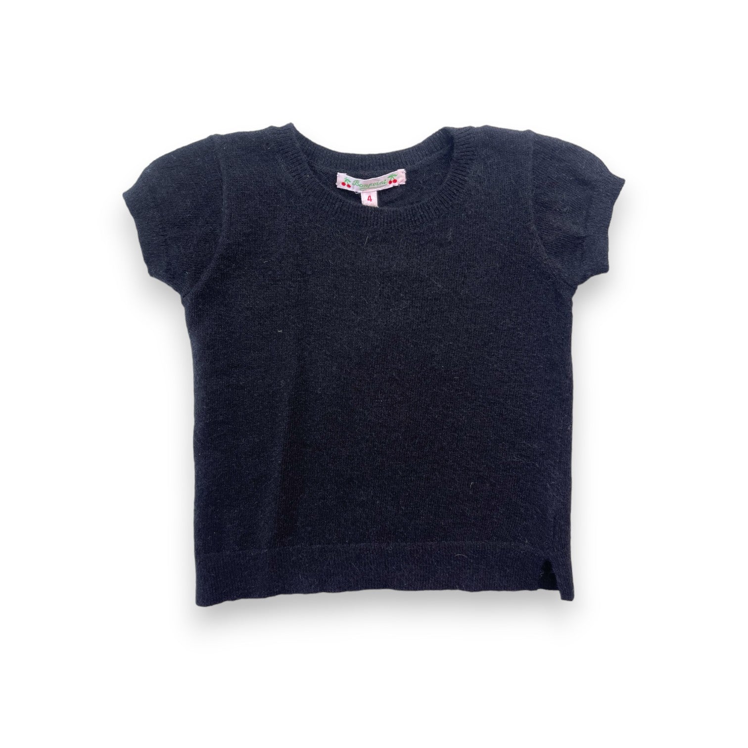BONPOINT - T shirt pull noir (neuf) - 4 ans