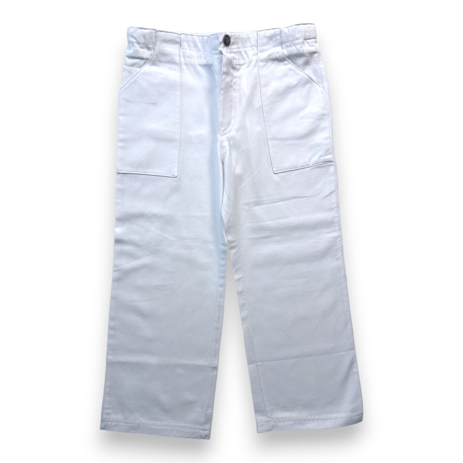 MARIE CHANTAL - Pantalon coupe droite blanc (neuf) - 5 ans