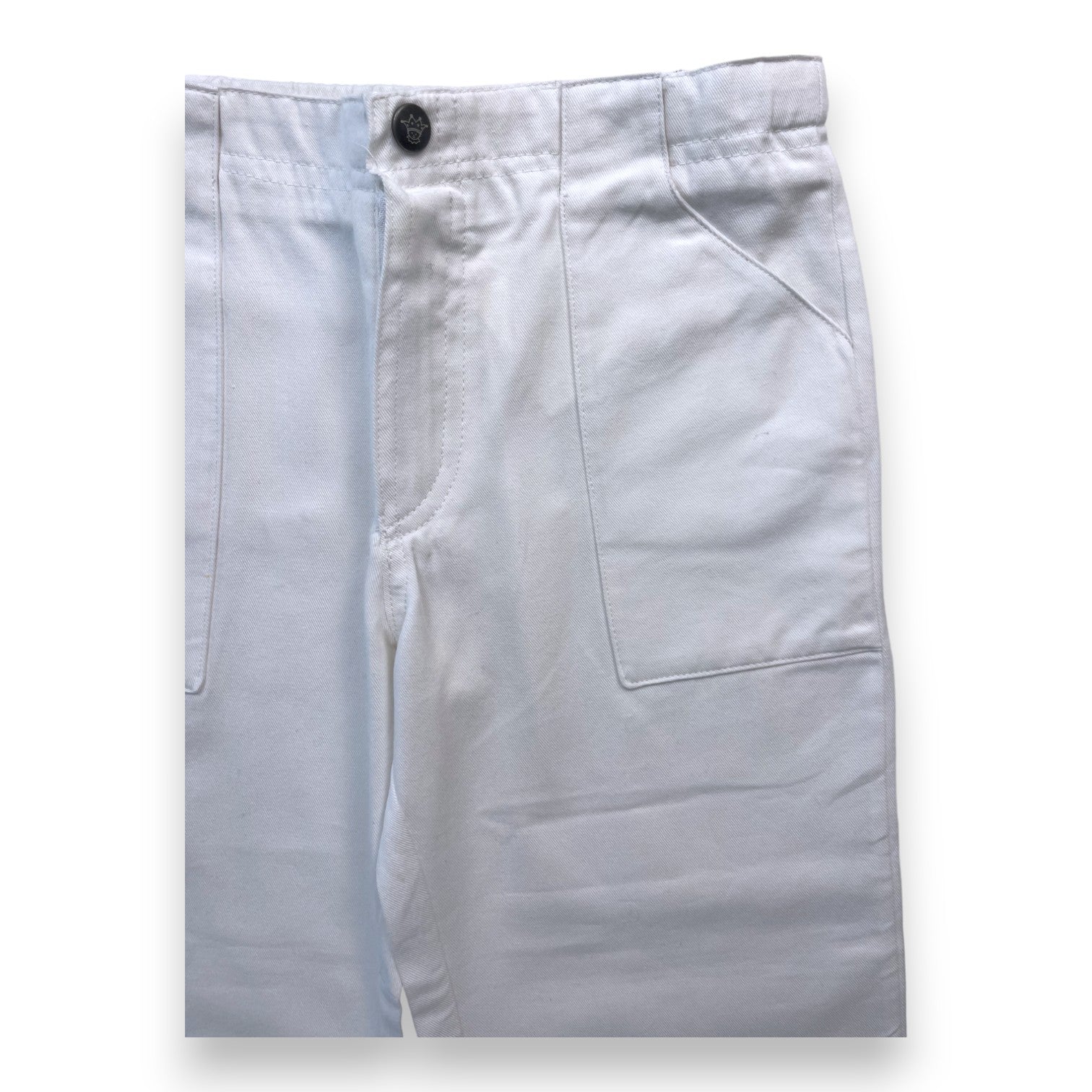 MARIE CHANTAL - Pantalon coupe droite blanc (neuf) - 5 ans