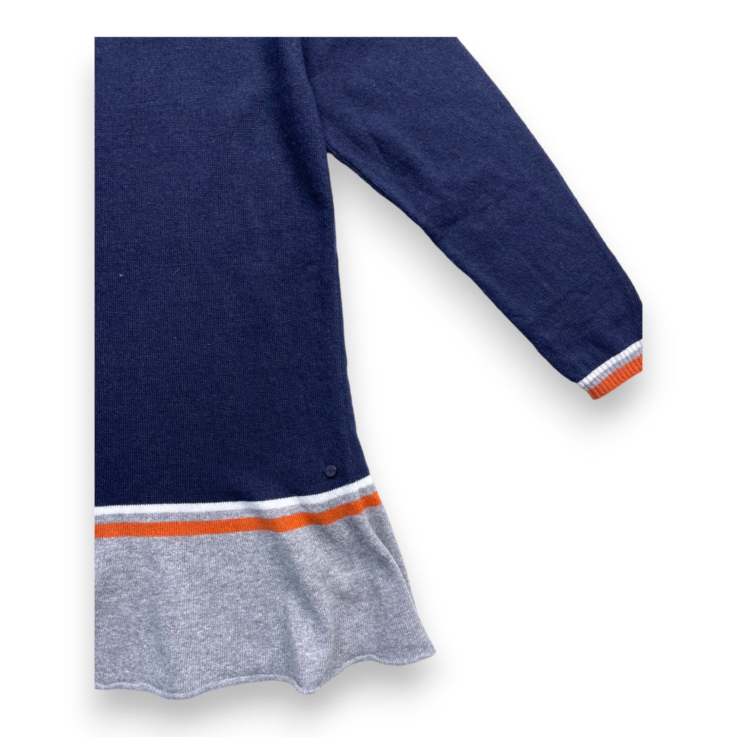 MARC O’POLO - Robe en laine bleu marine - 7 ans