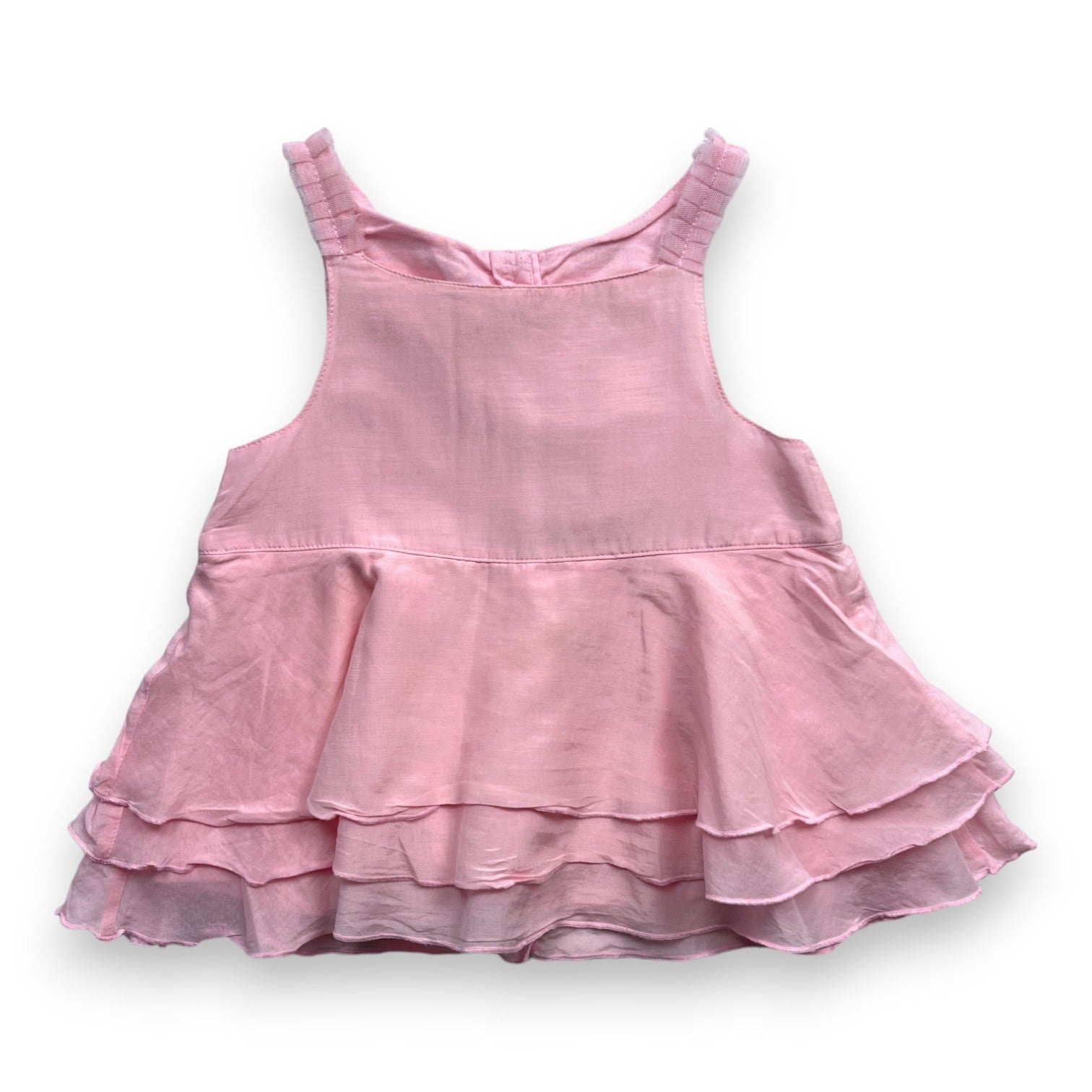 REPETTO - Robe rose à volants - 18 mois