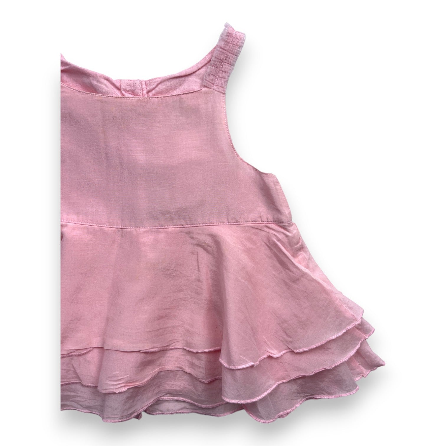 REPETTO - Robe rose à volants - 18 mois