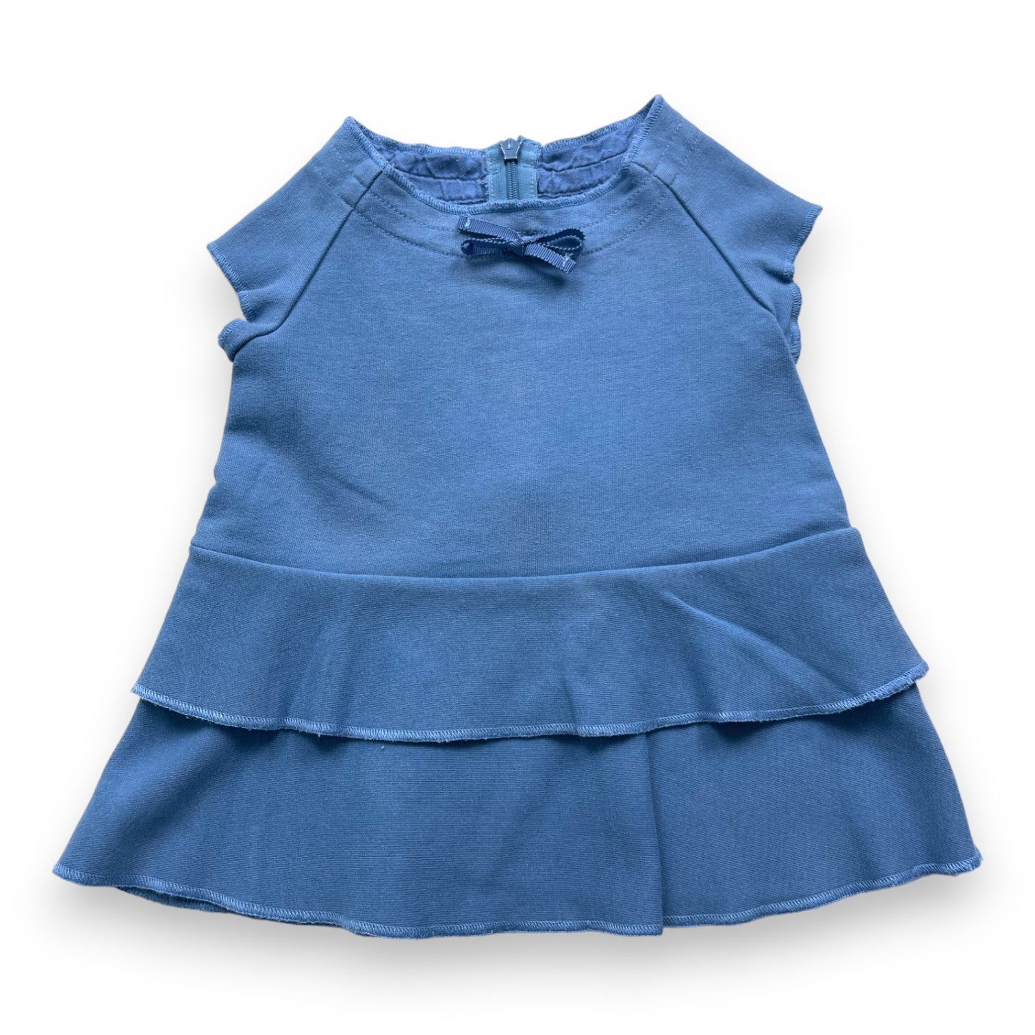 CACHAREL - Robe bleu clair évasée - 3 mois