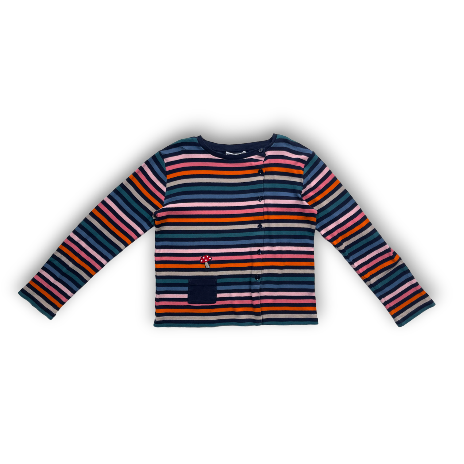 SONIA RYKIEL - Cardigan rayé multicolore - 12 ans