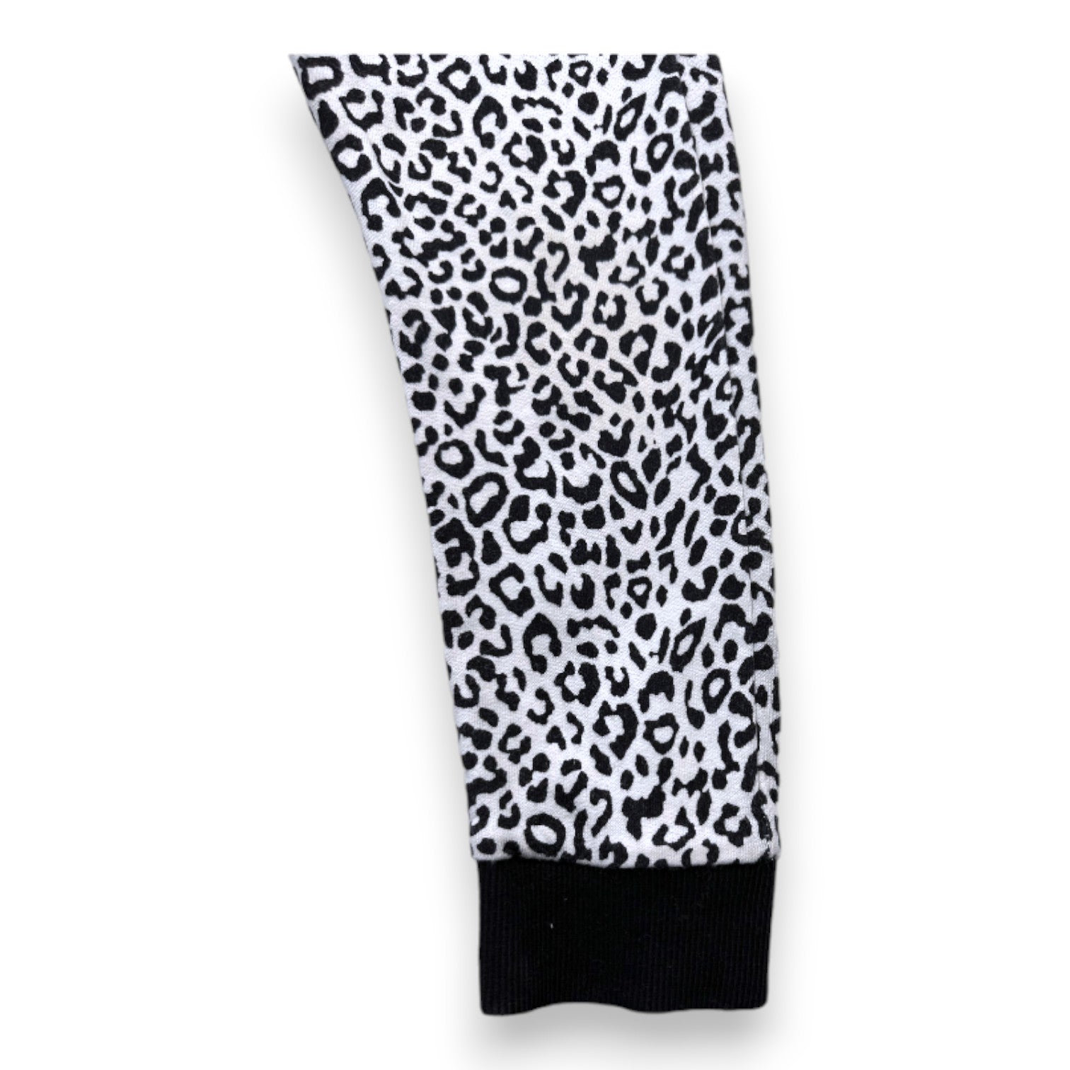 SWEET PANTS - Jogging noir et blanc léopard - 8 ans